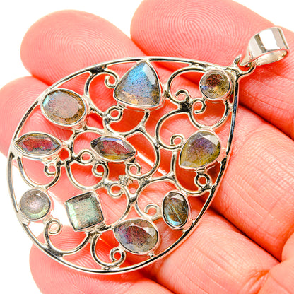 Labradorite Pendants handcrafted by Ana Silver Co - PD34990
