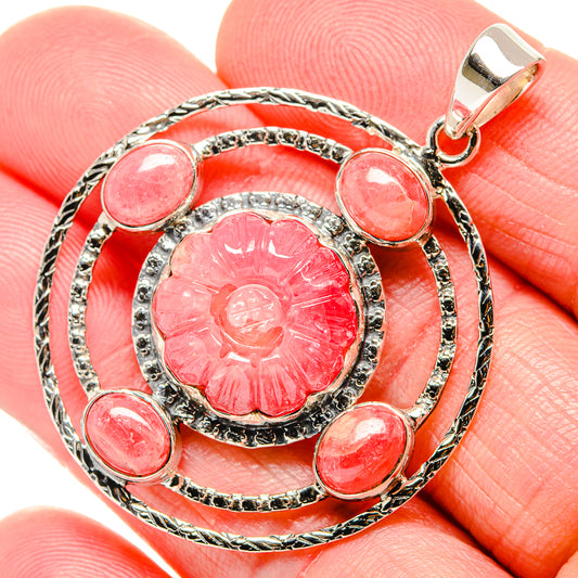 Rhodochrosite Pendants handcrafted by Ana Silver Co - PD34995