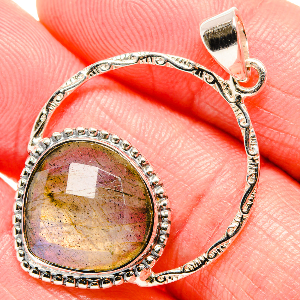 Labradorite Pendants handcrafted by Ana Silver Co - PD35007