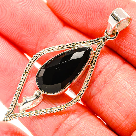 Black Onyx Pendants handcrafted by Ana Silver Co - PD35013
