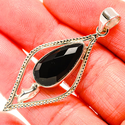 Black Onyx Pendants handcrafted by Ana Silver Co - PD35013
