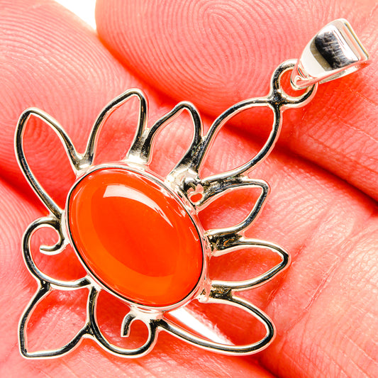 Carnelian Pendants handcrafted by Ana Silver Co - PD35014