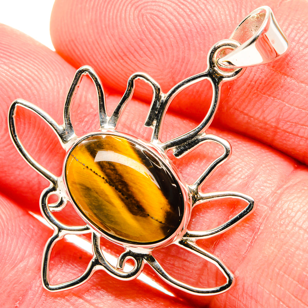 Bumble Bee Jasper Pendants handcrafted by Ana Silver Co - PD35015