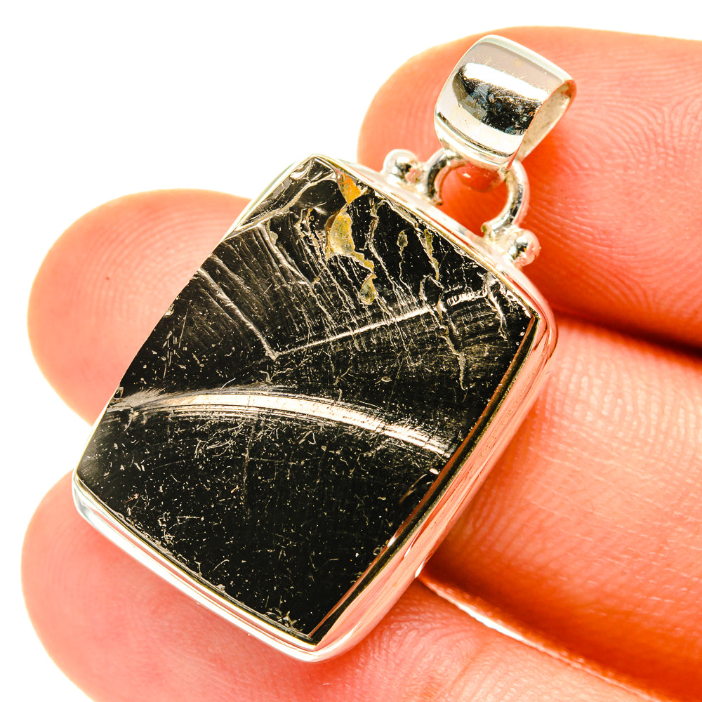 Shungite Pendants handcrafted by Ana Silver Co - PD3502