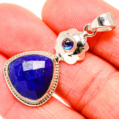 Lapis Lazuli Pendants handcrafted by Ana Silver Co - PD35021