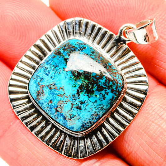 Shattuckite Pendants handcrafted by Ana Silver Co - PD35030