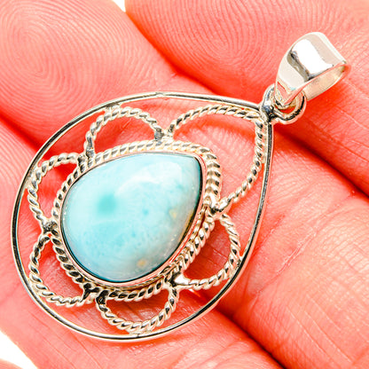 Larimar Pendants handcrafted by Ana Silver Co - PD35038