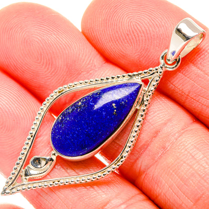 Lapis Lazuli Pendants handcrafted by Ana Silver Co - PD35043