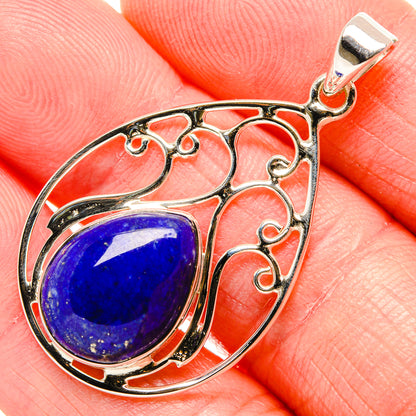 Lapis Lazuli Pendants handcrafted by Ana Silver Co - PD35046