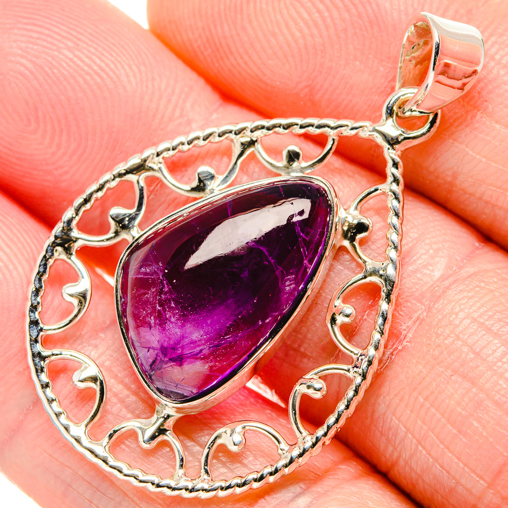 Amethyst Pendants handcrafted by Ana Silver Co - PD35093