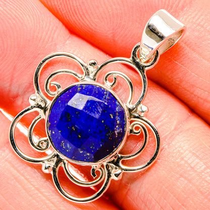 Lapis Lazuli Pendants handcrafted by Ana Silver Co - PD35094