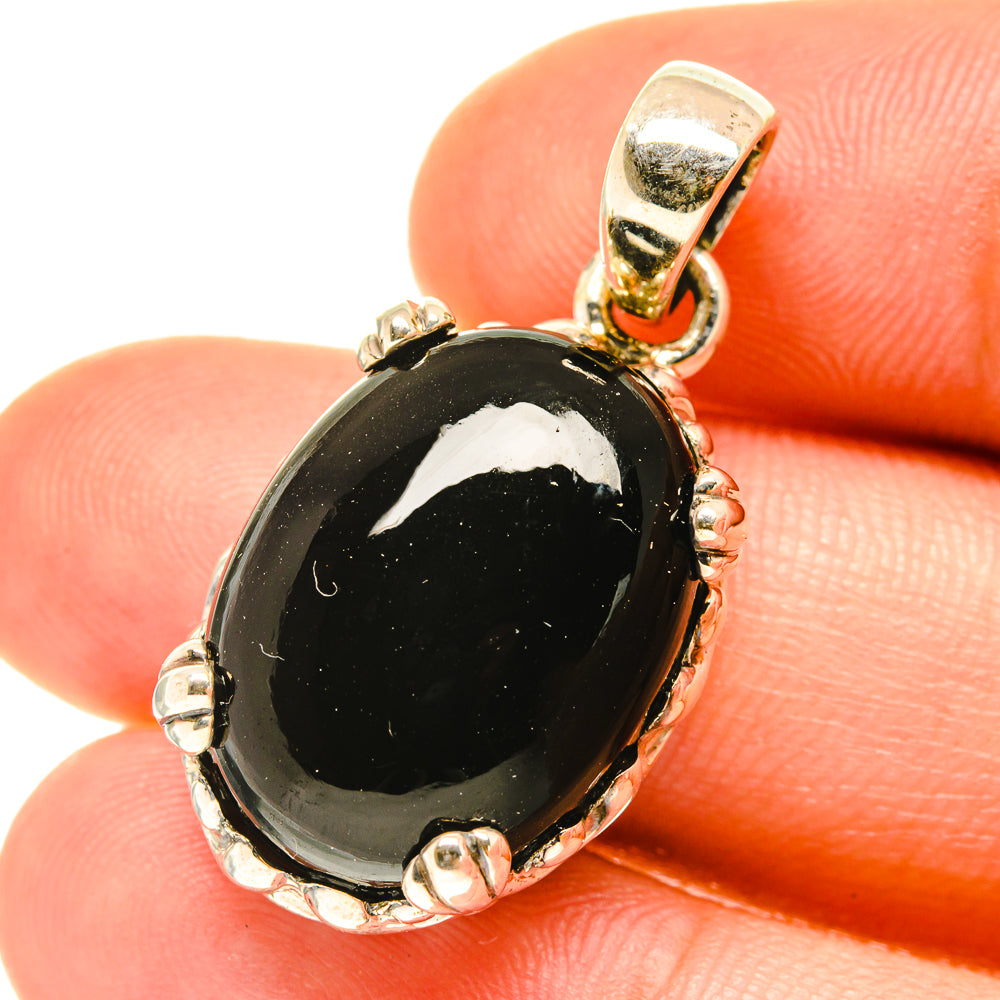 Black Onyx Pendants handcrafted by Ana Silver Co - PD3510