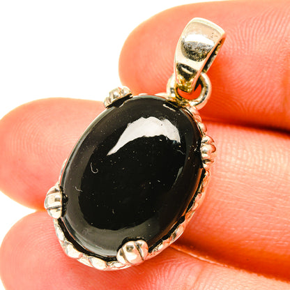 Black Onyx Pendants handcrafted by Ana Silver Co - PD3510
