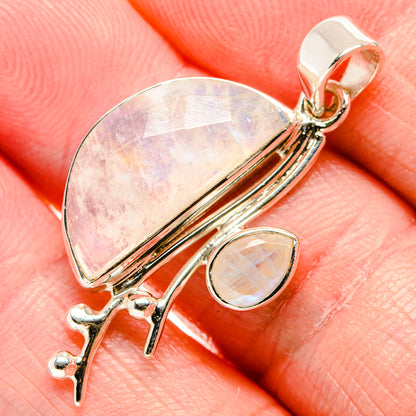Rainbow Moonstone Pendants handcrafted by Ana Silver Co - PD35100