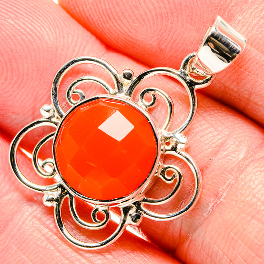 Red Onyx Pendants handcrafted by Ana Silver Co - PD35101