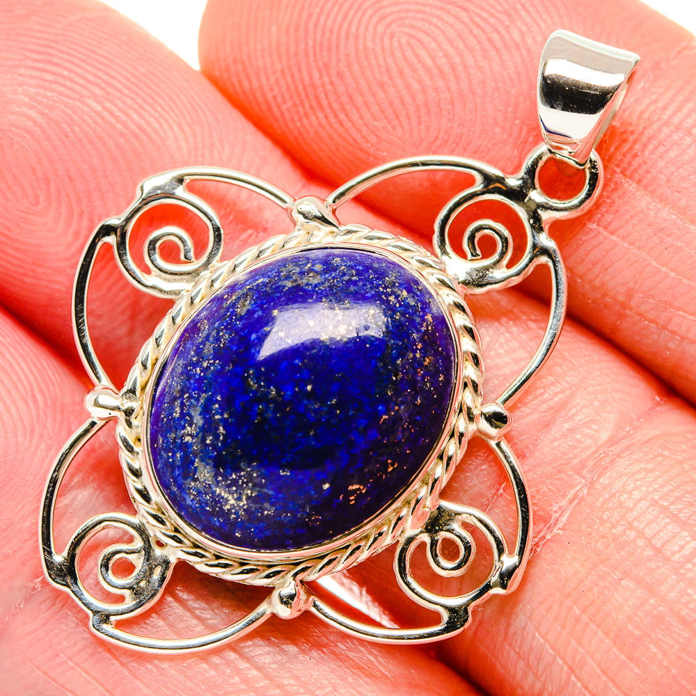 Lapis Lazuli Pendants handcrafted by Ana Silver Co - PD35111