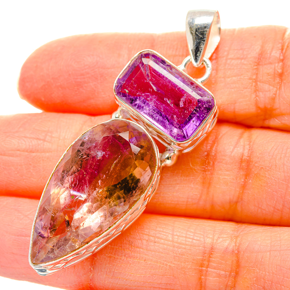 Ametrine Pendants handcrafted by Ana Silver Co - PD35146