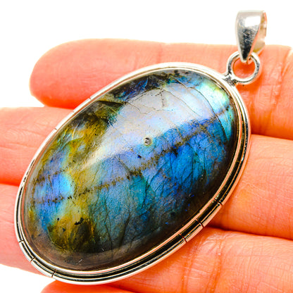 Labradorite Pendants handcrafted by Ana Silver Co - PD35147