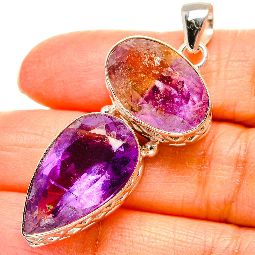 Ametrine Pendants handcrafted by Ana Silver Co - PD35148