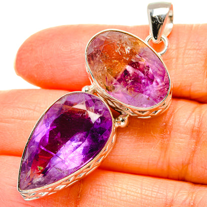 Ametrine Pendants handcrafted by Ana Silver Co - PD35148