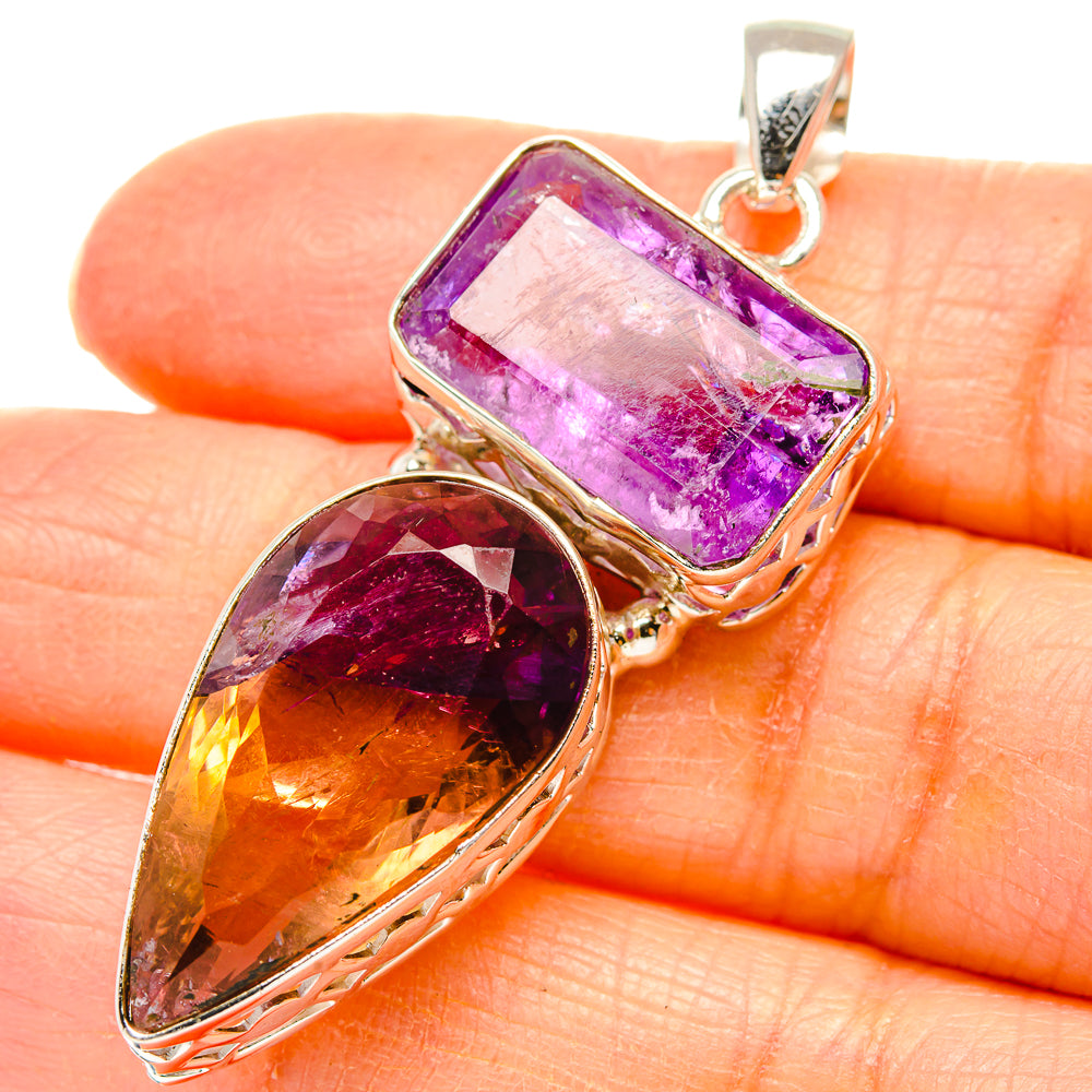 Ametrine Pendants handcrafted by Ana Silver Co - PD35155