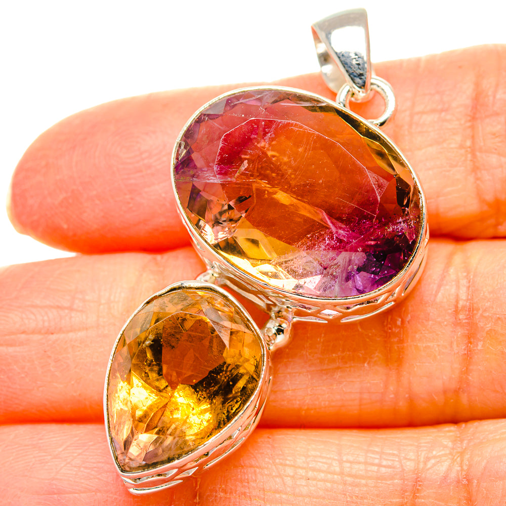 Ametrine Pendants handcrafted by Ana Silver Co - PD35158