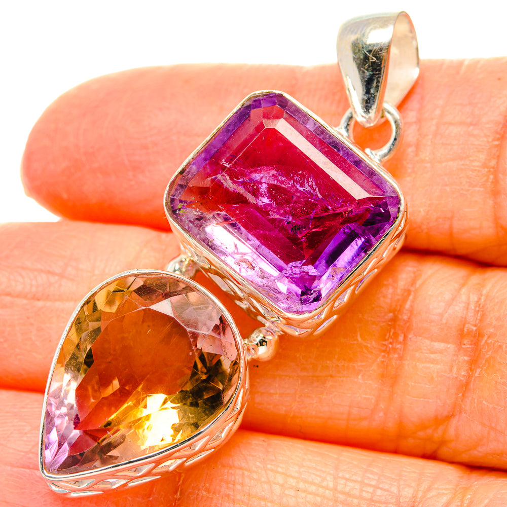 Ametrine Pendants handcrafted by Ana Silver Co - PD35160