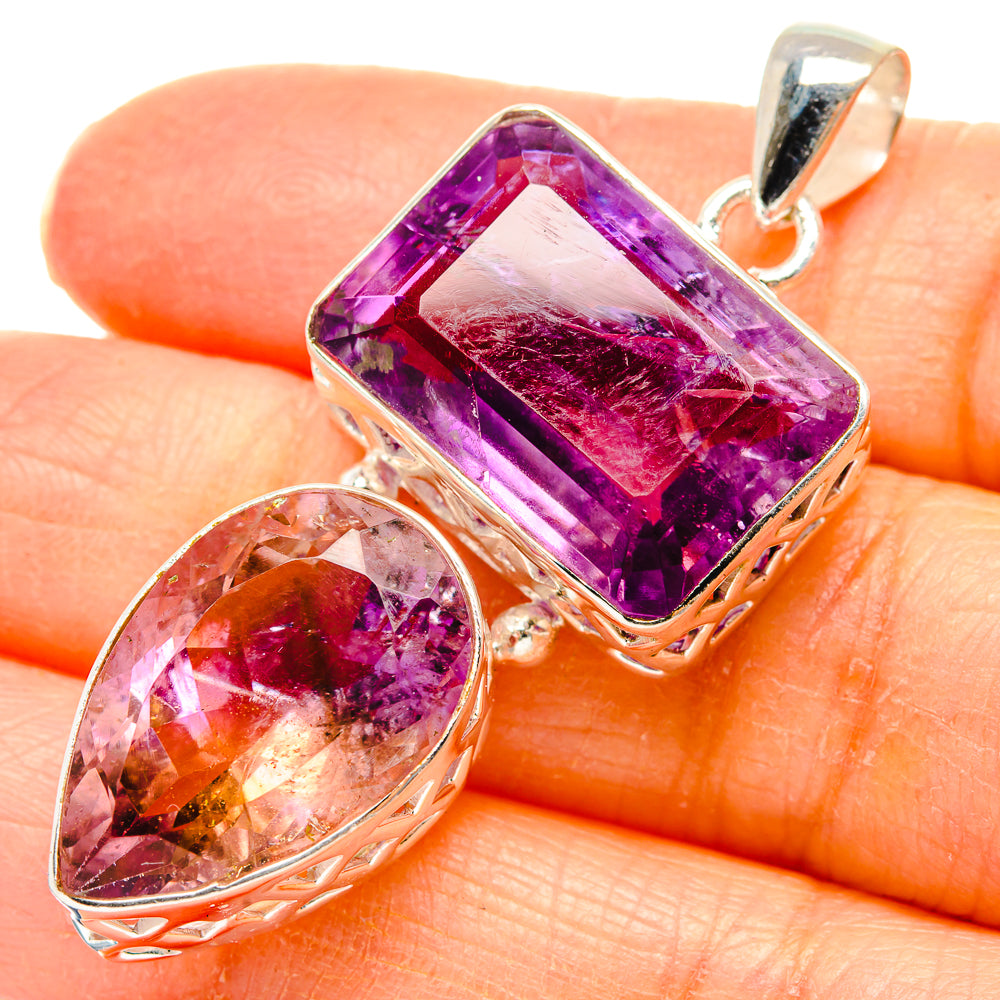 Ametrine Pendants handcrafted by Ana Silver Co - PD35163