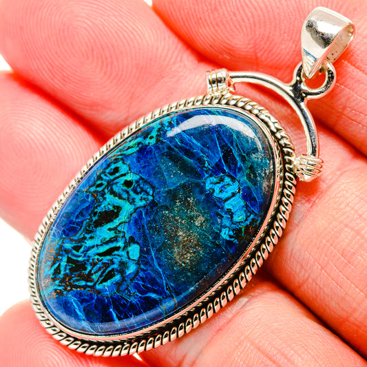 Shattuckite Pendants handcrafted by Ana Silver Co - PD35177