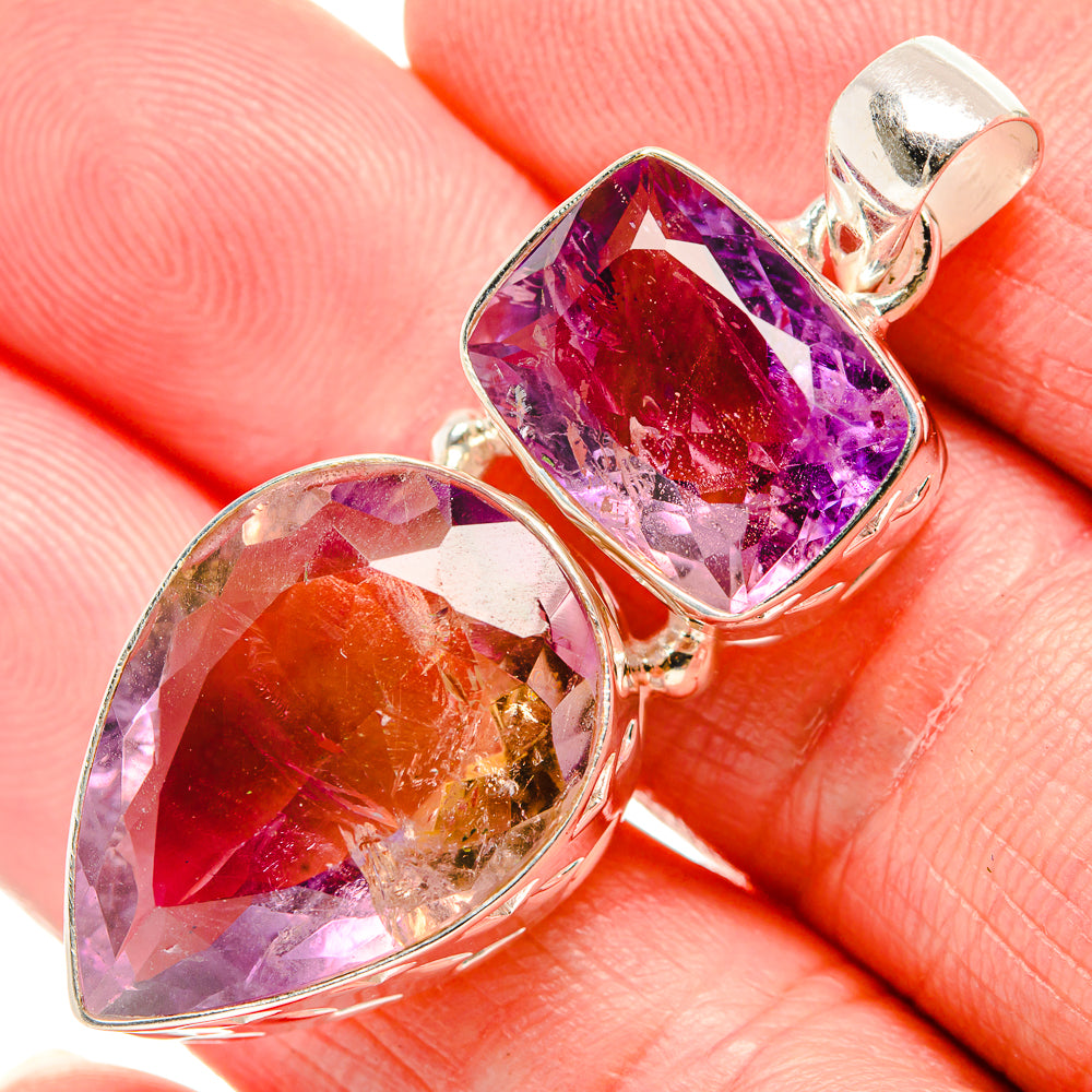 Ametrine Pendants handcrafted by Ana Silver Co - PD35209