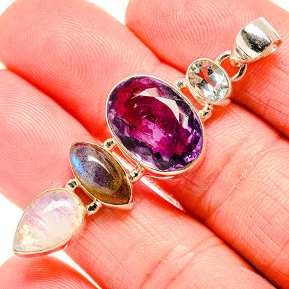 Amethyst Pendants handcrafted by Ana Silver Co - PD35210