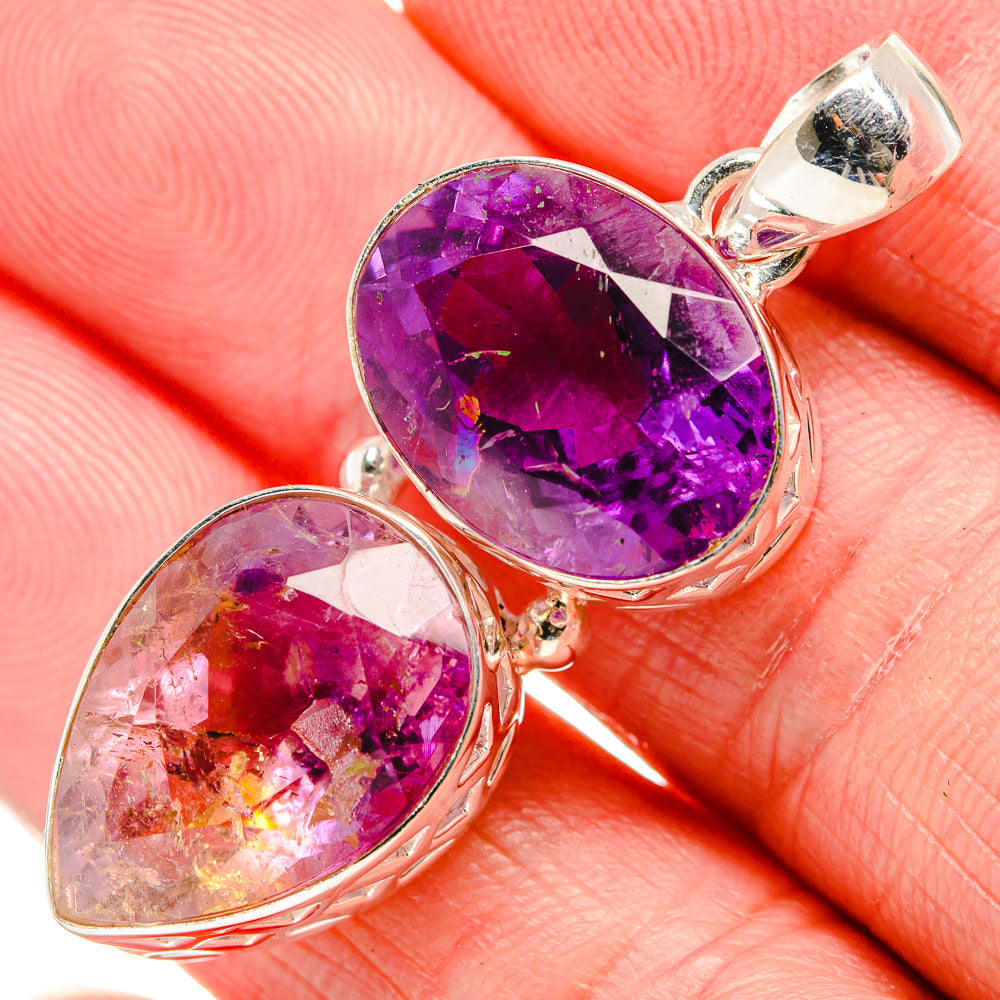 Ametrine Pendants handcrafted by Ana Silver Co - PD35211