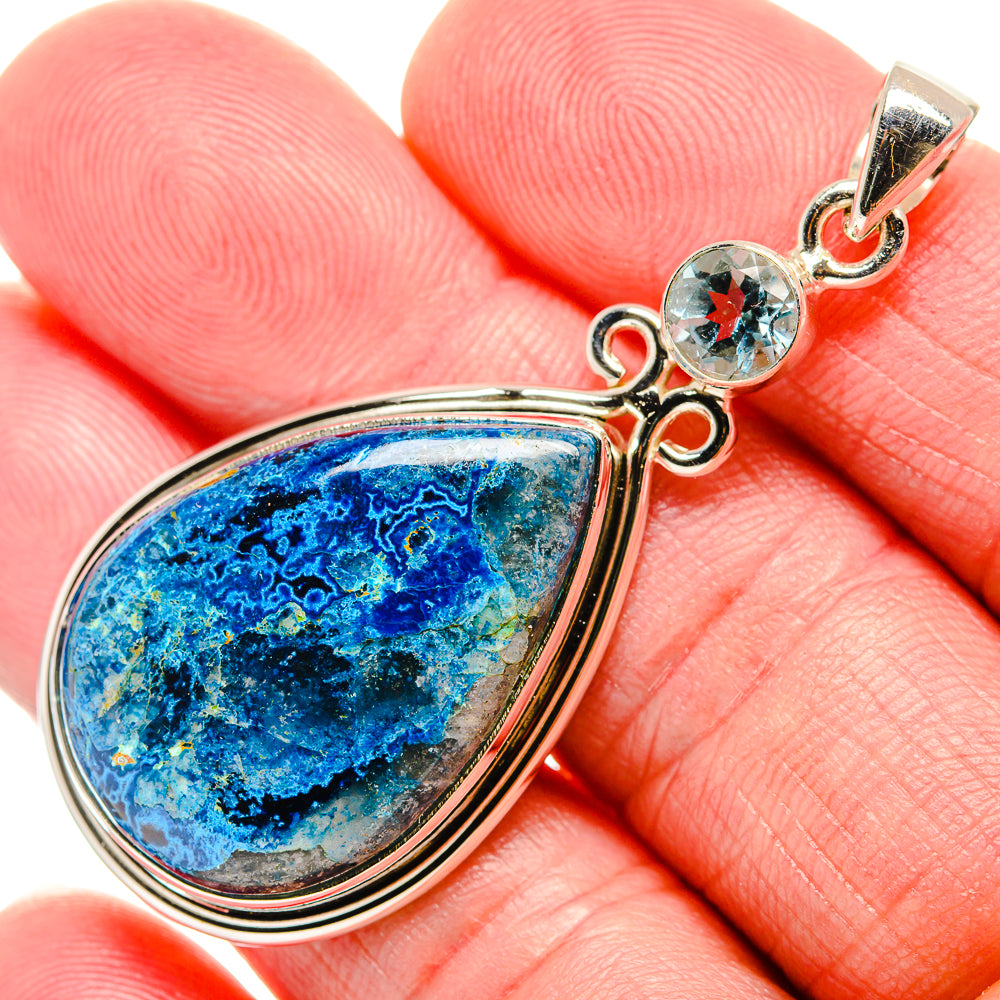 Apatite Pendants handcrafted by Ana Silver Co - PD35244
