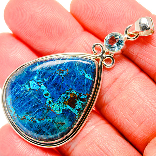 Shattuckite Pendants handcrafted by Ana Silver Co - PD35247