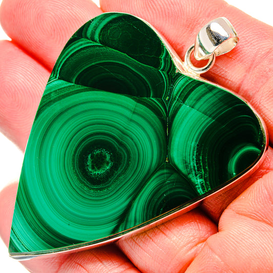 Malachite Pendants handcrafted by Ana Silver Co - PD35250