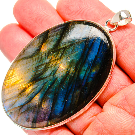 Labradorite Pendants handcrafted by Ana Silver Co - PD35252
