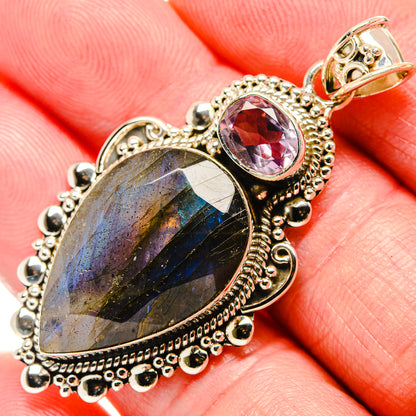 Labradorite Pendants handcrafted by Ana Silver Co - PD35266