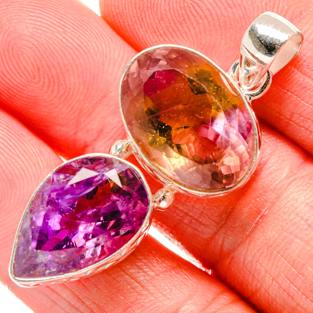 Ametrine Pendants handcrafted by Ana Silver Co - PD35267