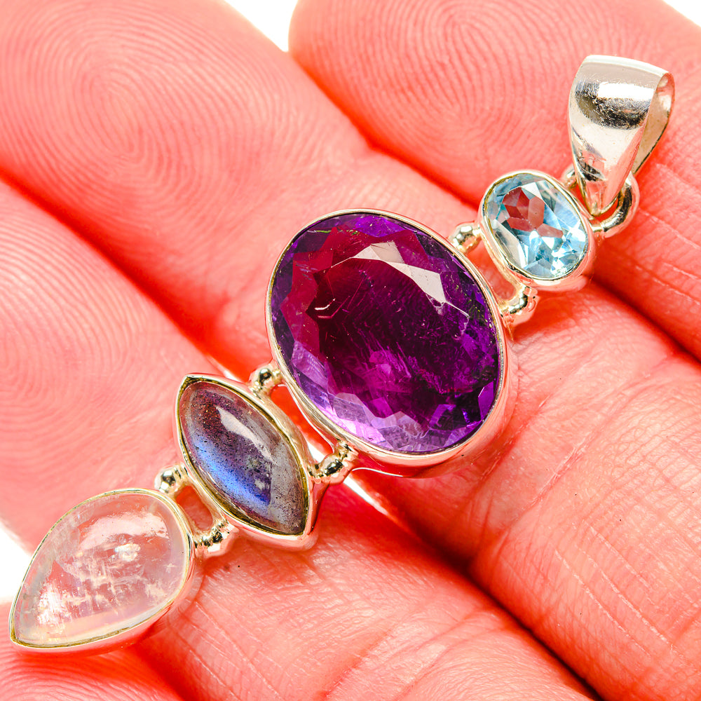 Amethyst Pendants handcrafted by Ana Silver Co - PD35276