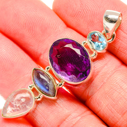 Amethyst Pendants handcrafted by Ana Silver Co - PD35276