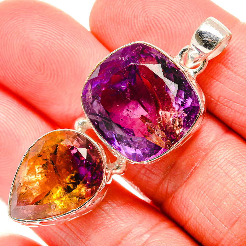 Ametrine Pendants handcrafted by Ana Silver Co - PD35280