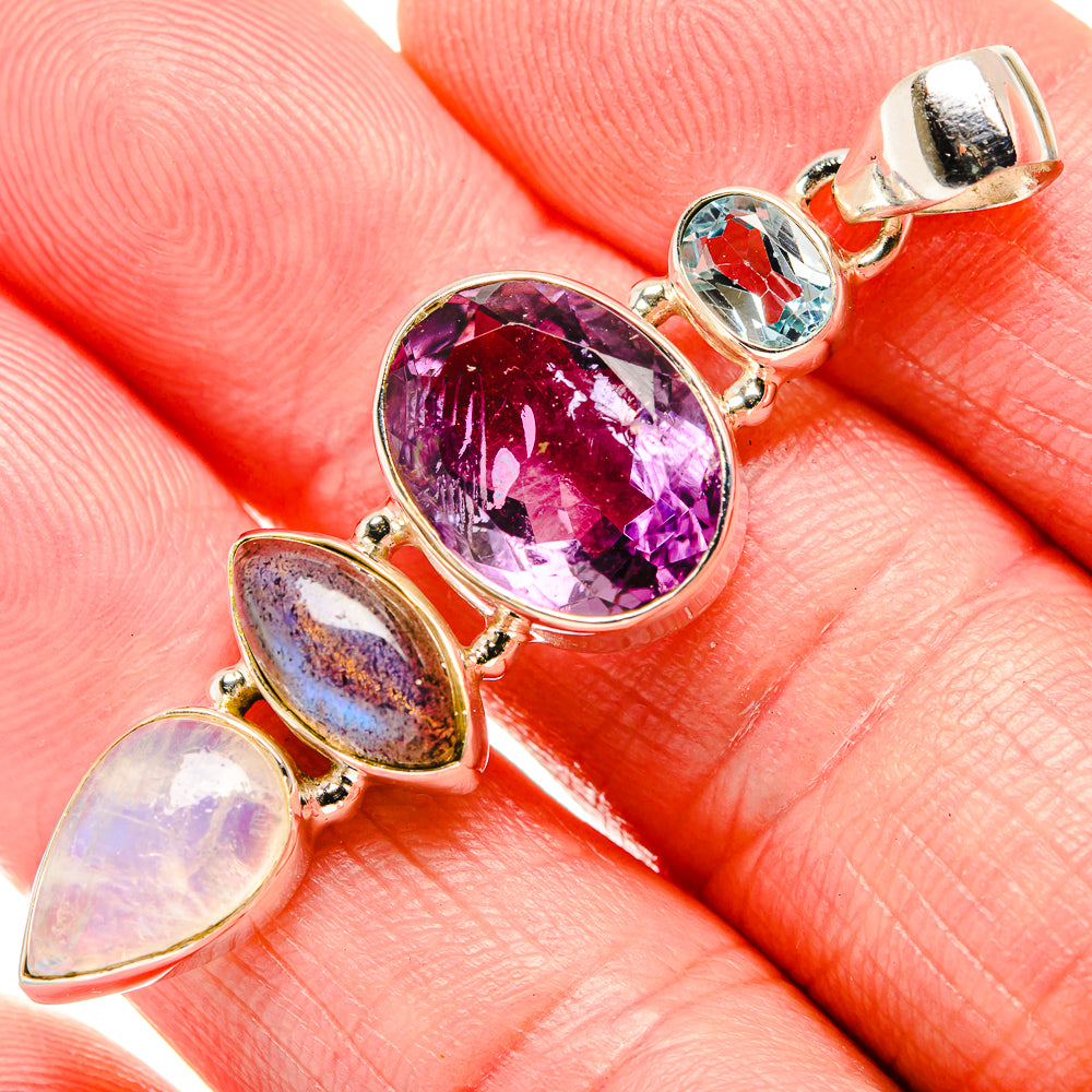 Amethyst Pendants handcrafted by Ana Silver Co - PD35283
