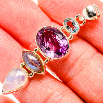 Amethyst Pendants handcrafted by Ana Silver Co - PD35283