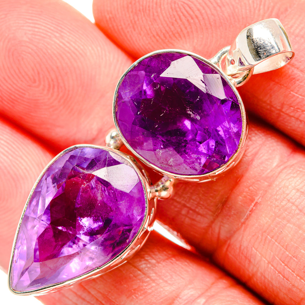 Amethyst Pendants handcrafted by Ana Silver Co - PD35285
