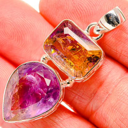 Ametrine Pendants handcrafted by Ana Silver Co - PD35286