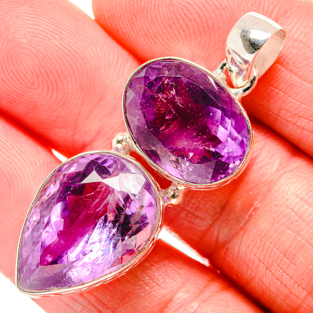 Amethyst Pendants handcrafted by Ana Silver Co - PD35287