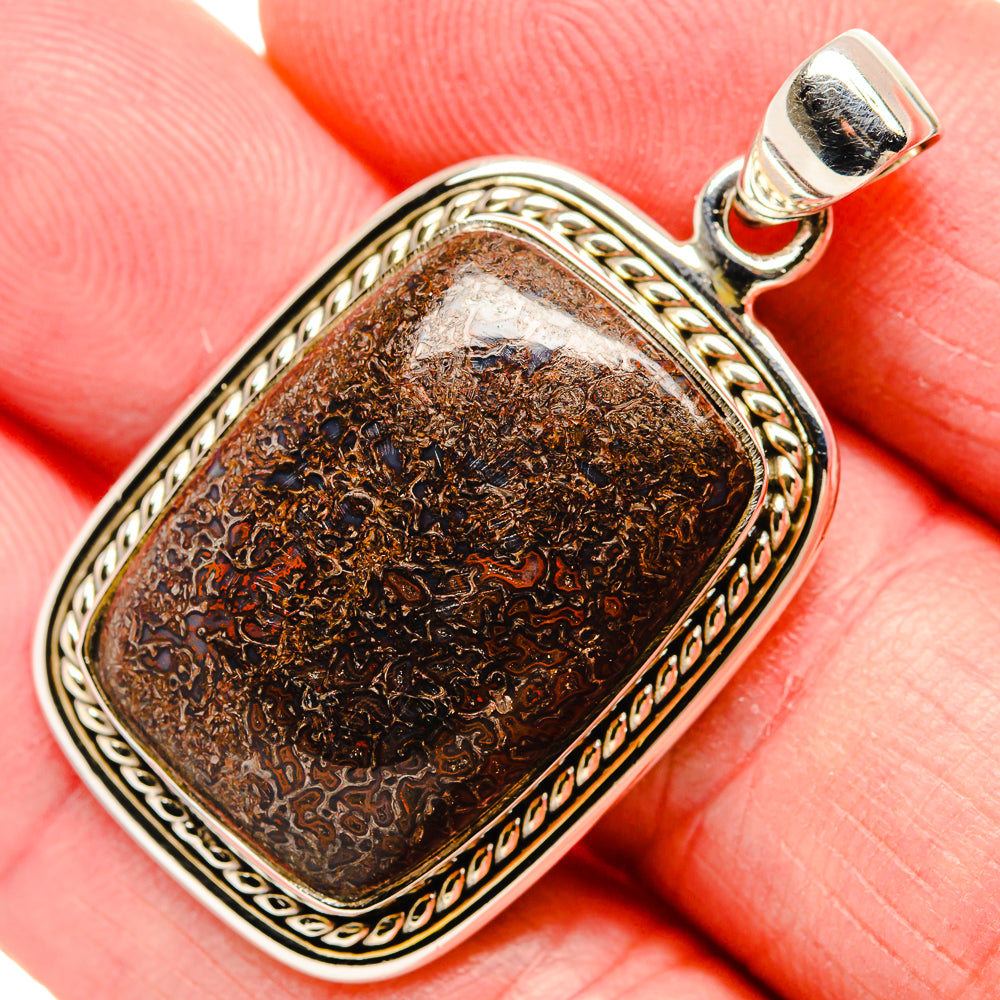 Dinosaur Bone Pendants handcrafted by Ana Silver Co - PD35292