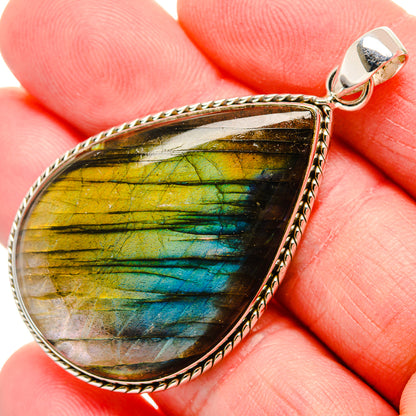 Labradorite Pendants handcrafted by Ana Silver Co - PD35313