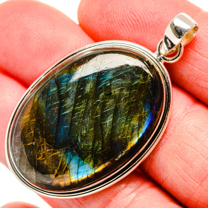 Labradorite Pendants handcrafted by Ana Silver Co - PD35314