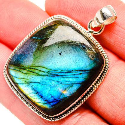 Labradorite Pendants handcrafted by Ana Silver Co - PD35315